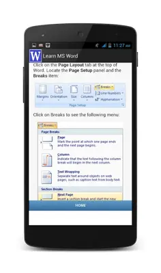 Learn MS Word android App screenshot 10