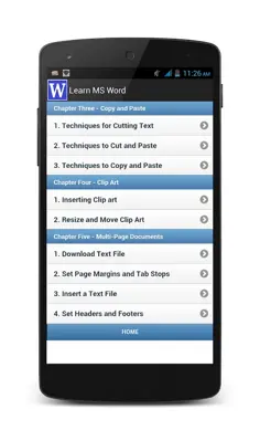 Learn MS Word android App screenshot 13