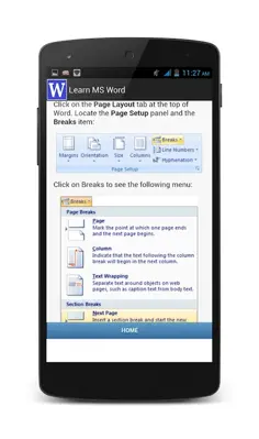 Learn MS Word android App screenshot 7